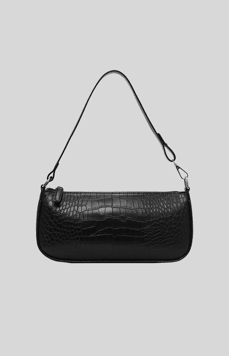 Georgia - Bolso de Cocodrilo Negro